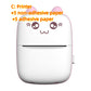 Mini Printer Portable Mini Bluetooth WiFi New Wrong Printer Mobile Phone Photo Title Note Hot Print Pocket Student Error Label Printer Naash