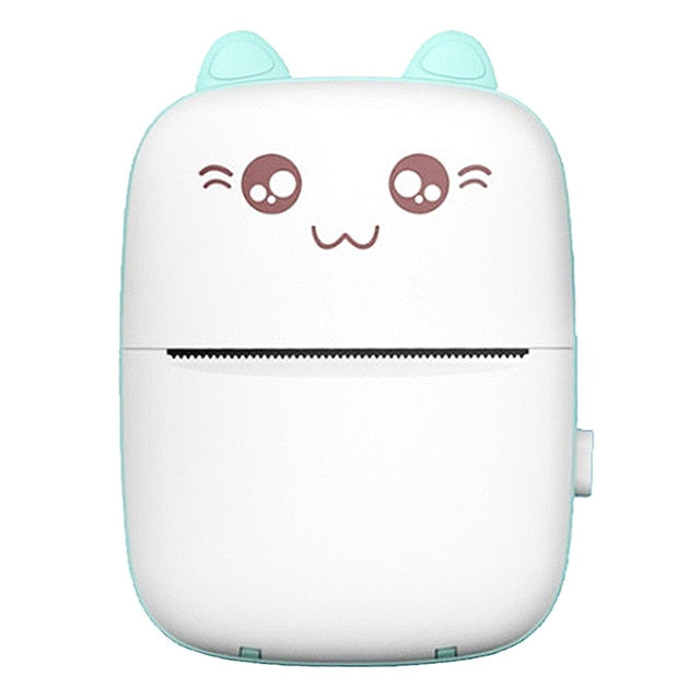 Mini Printer Portable Mini Bluetooth WiFi New Wrong Printer Mobile Phone Photo Title Note Hot Print Pocket Student Error Label Printer Naash