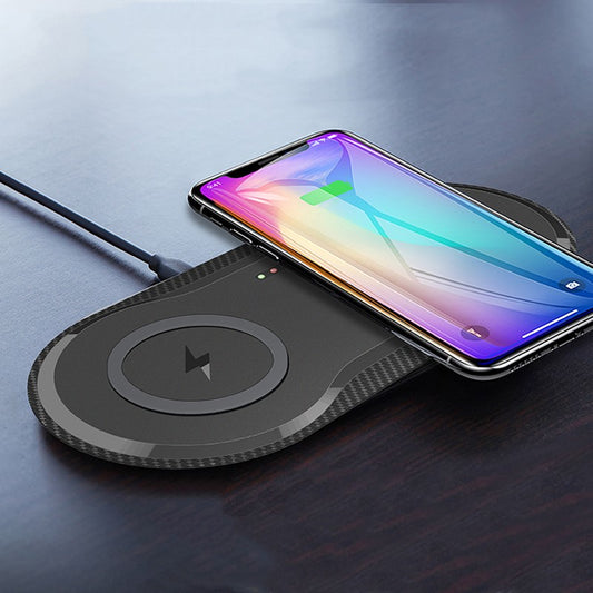 Wireless Charger Dual Mobile Phone Charger Naash