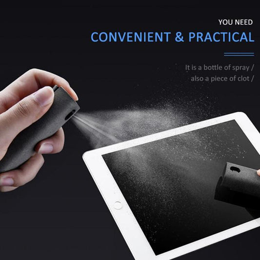 2 In 1 Phone Computer Screen Cleaner Kit For Screen Dust Removal Microfiber Cloth Set Naash